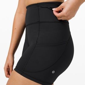 Lululemon fast and free short in black